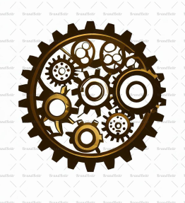 Steampunk Zahnräder
